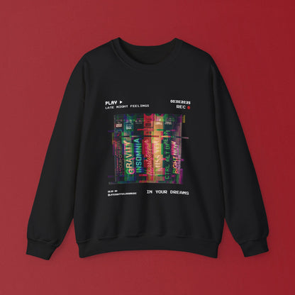 Dreamstate Glitch VHS Crewneck