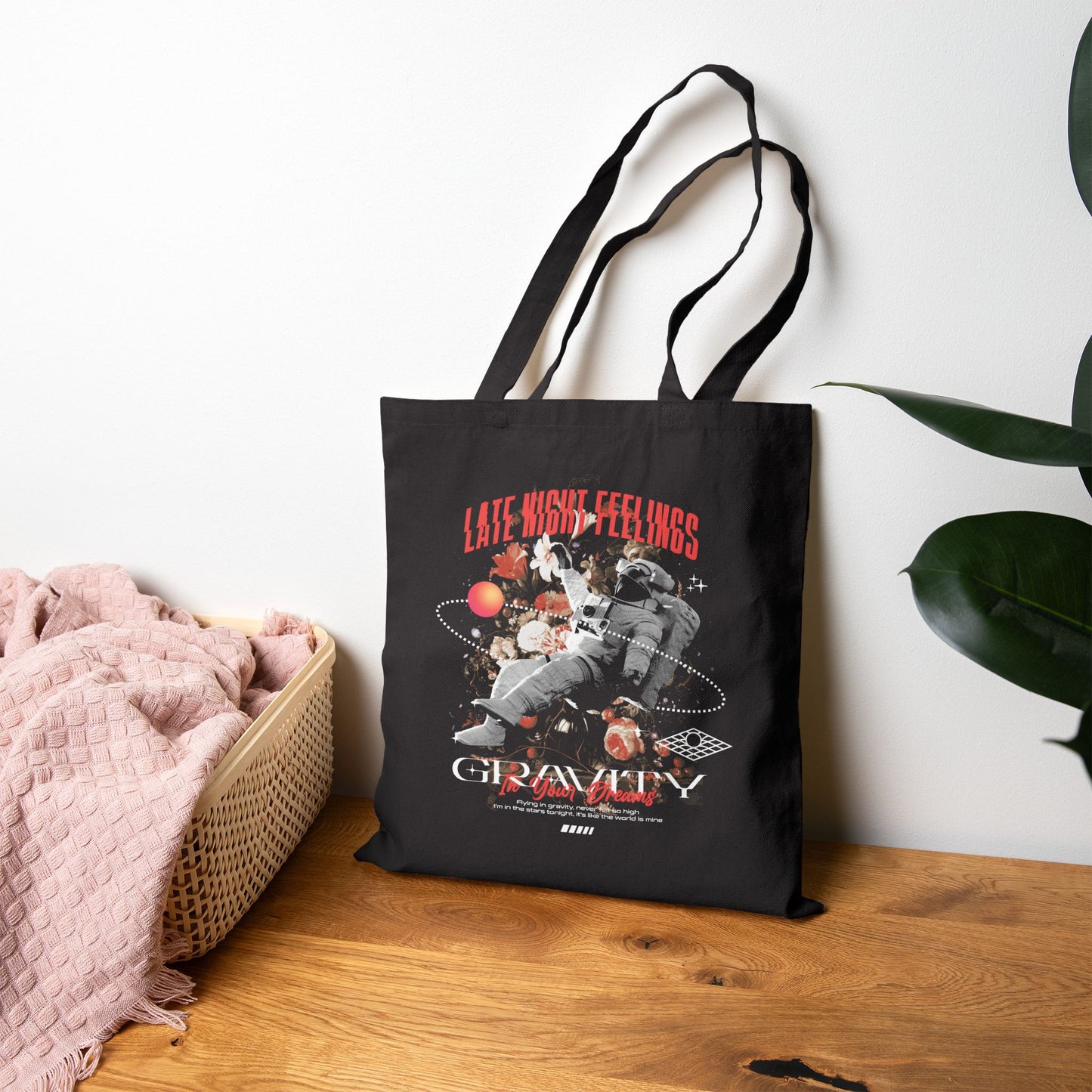 Gravity Astronaut Tote Bag