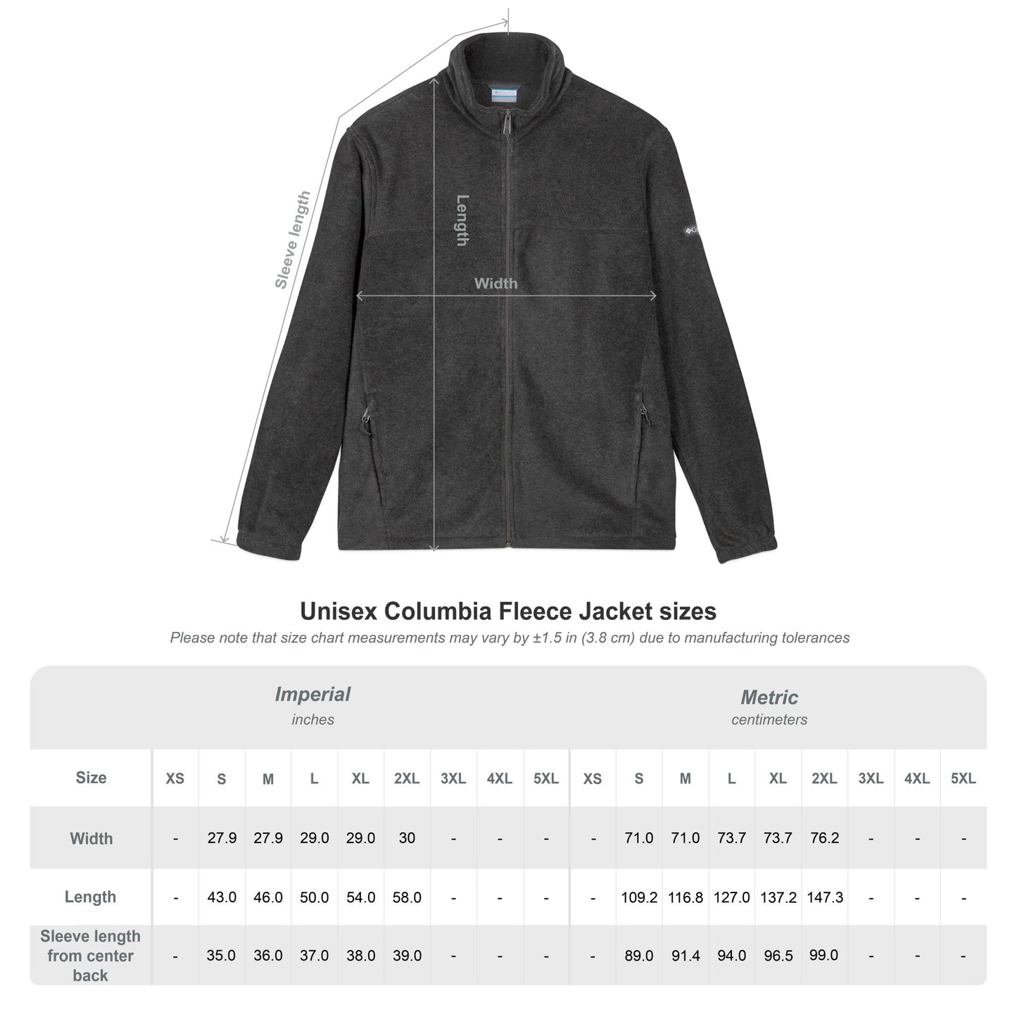 In Your Dreams Columbia® Fleece Jacket