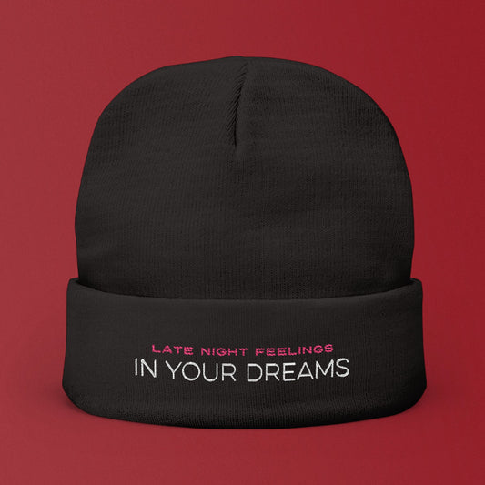 In Your Dreams Embroidered Beanie